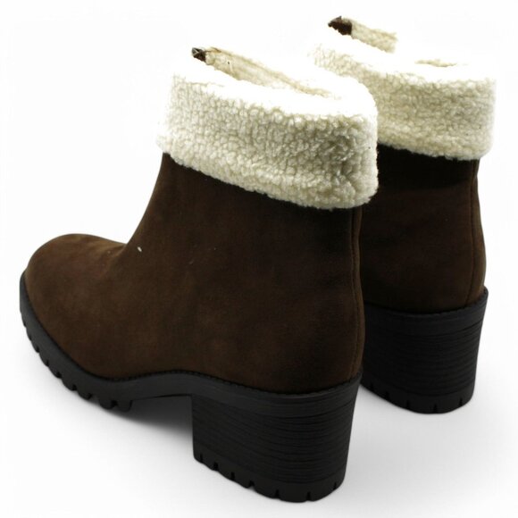 Bella Vita Womens Cable Lug Boot Ankle - Picture 7 of 8